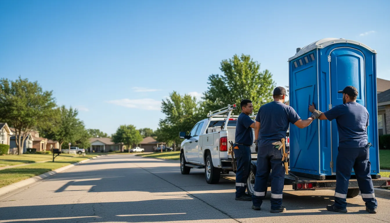 Portable Toilet Rental in Waldo, AR near me